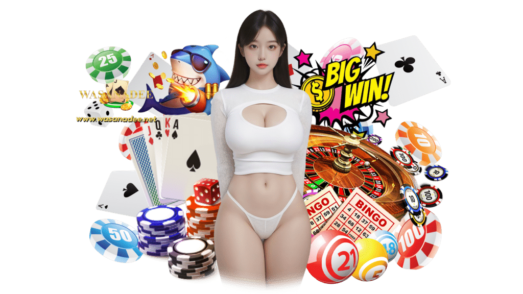 wasanadee คาสิโนเกมยอดนิยมไม่มีตัวแทน เกมชั้นนำมาแรงรวมค่าย